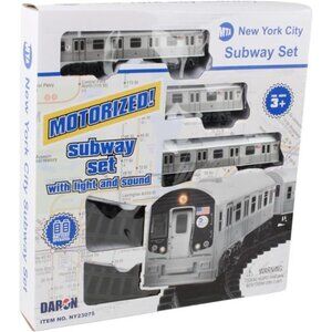 New York City 3 Pc. Battery Operated Train Set with Track